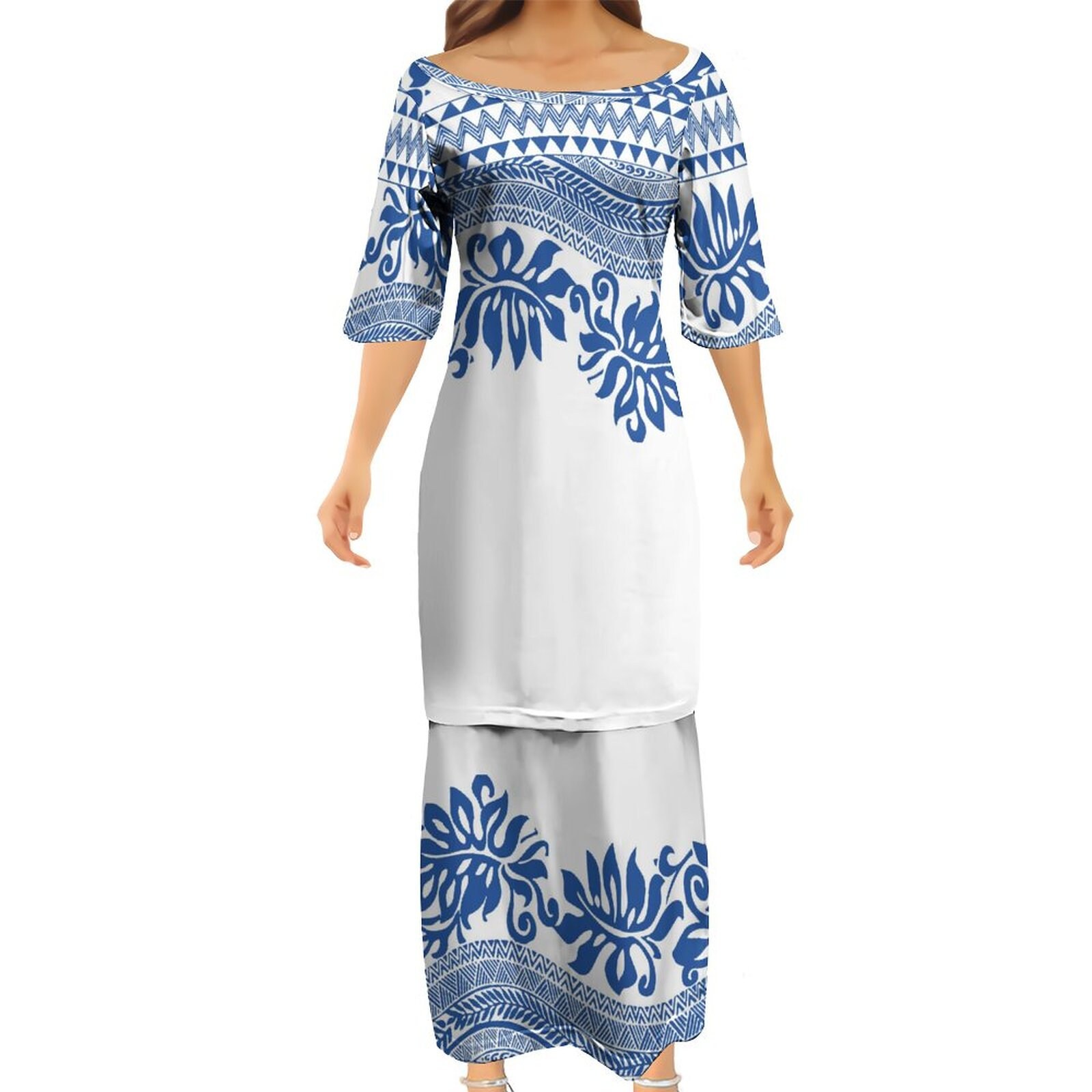 Polynesian Puletasi Samoan Puletasi Puletasi Style Etsy Hong Kong