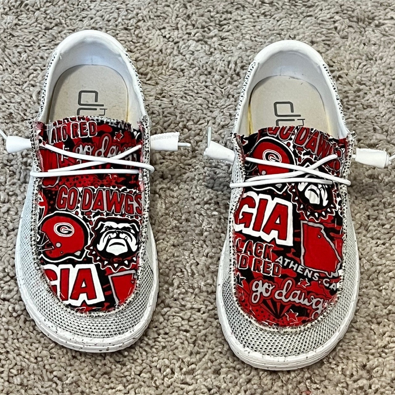 georgia football shoes