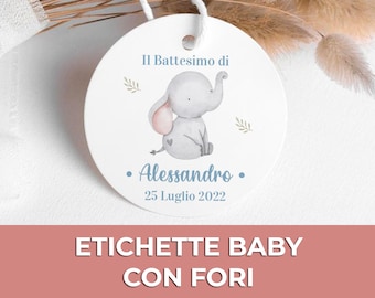 Tag nascita, Tag Bomboniera, Tag battesimo, Etichette Bomboniere, Etichette Regalo, Chiudipacco, etichetta compleanno