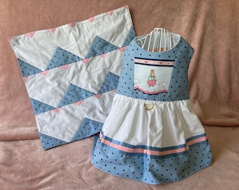 Daisy Kingdom Easter Dress Set for small dog