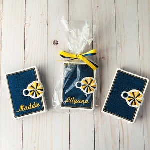 Cheer Mini Notebook Cover/Pom Mini Notebook Cover/Mini Composition/Refillable Mini Notebook Cover/Cheer Spirit Gift/