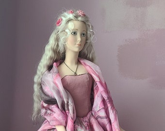 Rapunzel Franklin Heirloom Doll by Franklin Mint - Genuine Fine