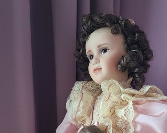 Mary Elizabeth and Her Jumeau Doll Yesterday&#39;s Dream by Pamela Phillips