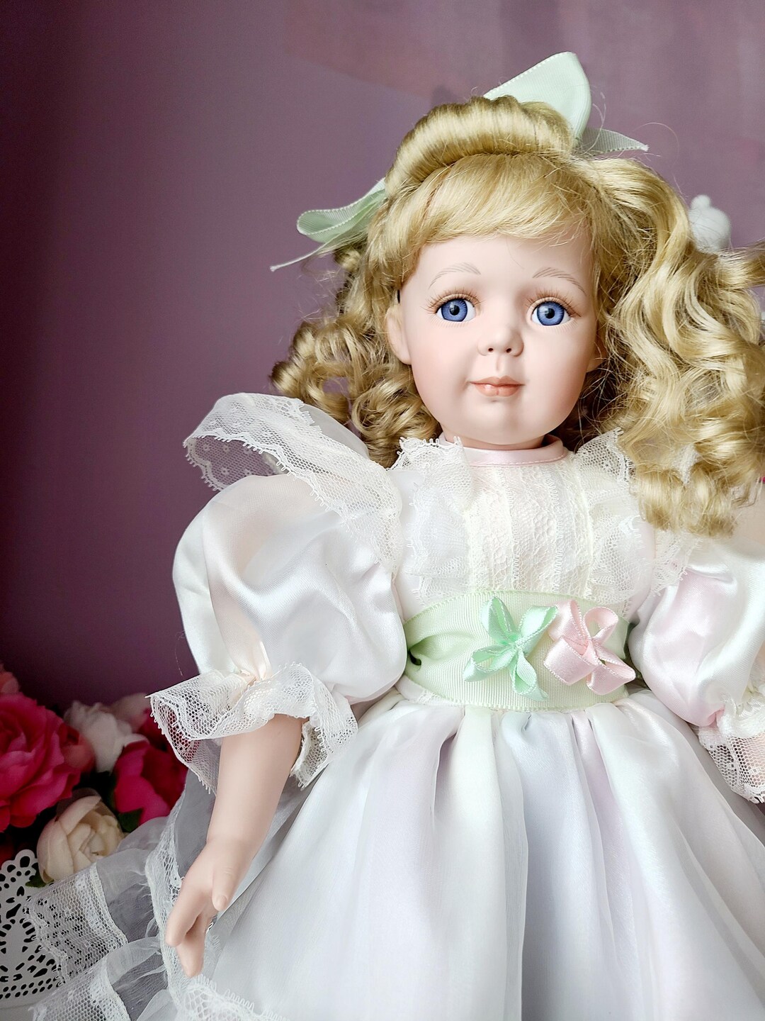 Charlotte – Victorian Girl Doll From the “nostalgic Toys