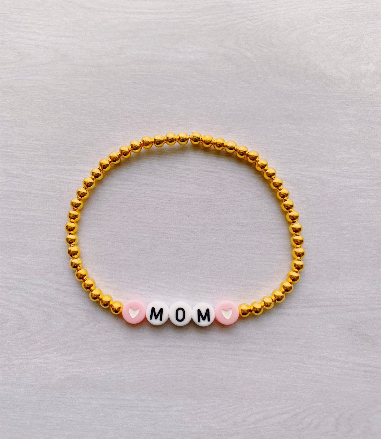Beaded Mom Bracelet.....mom Beaded Bracelet Etsy