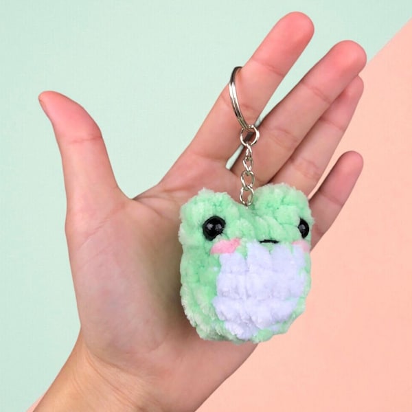 Squishmallow Frog Keychain Etsy