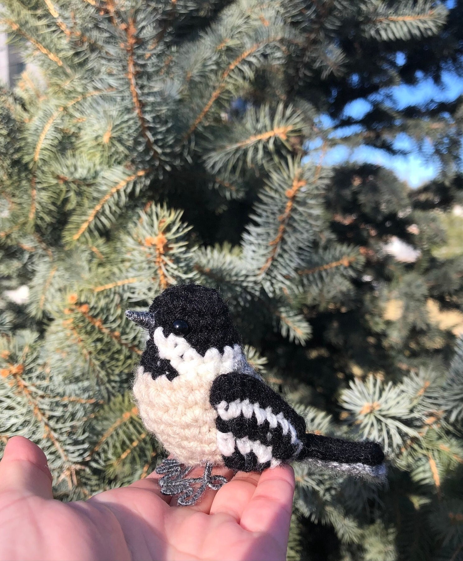 Little Chickadee Written Crochet Pattern | Realistic Bird Crochet ...