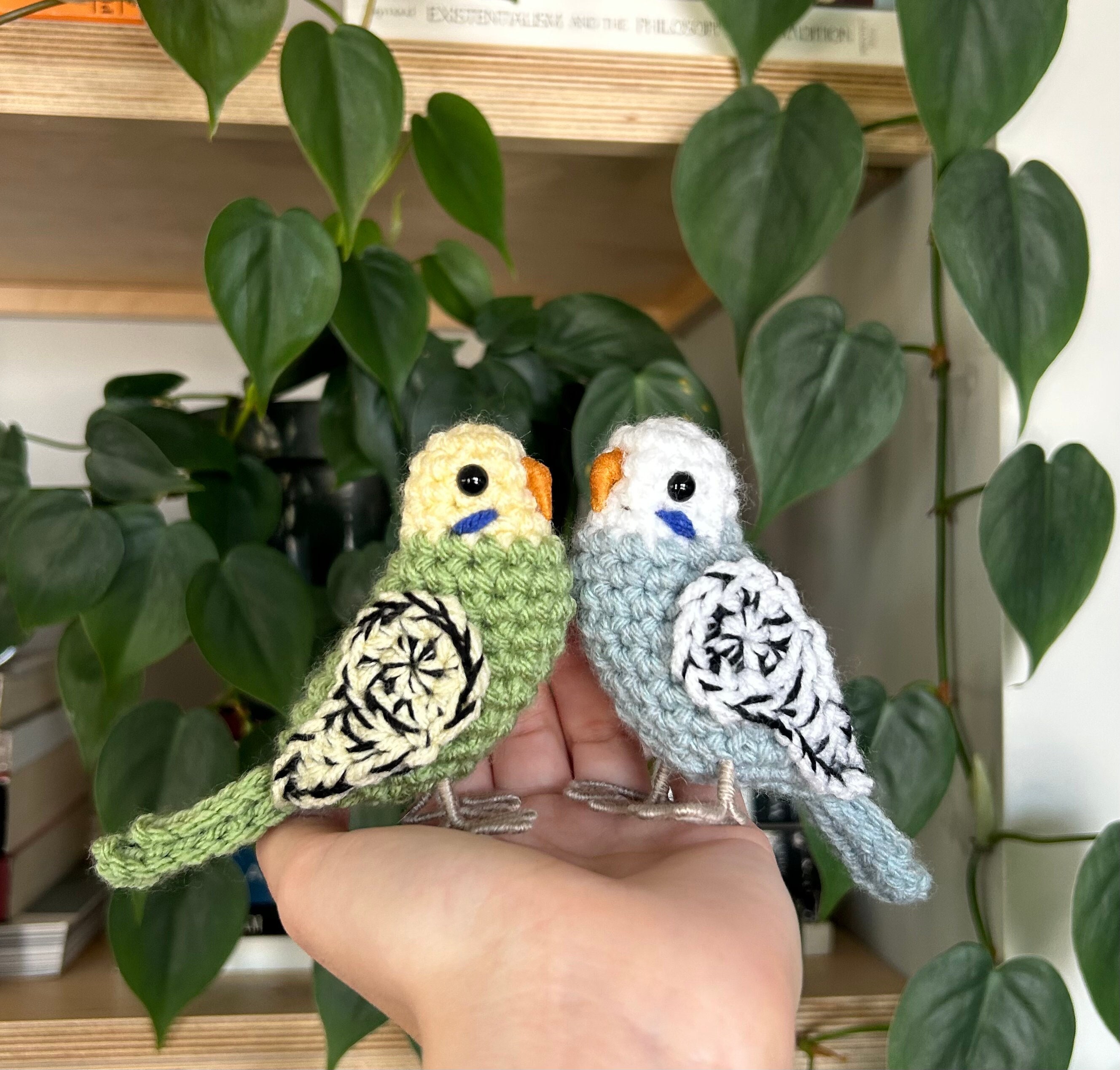 かぎ針編みの小さなインコ | かぎ針編みの編みぐるみ | かぎ針編みの