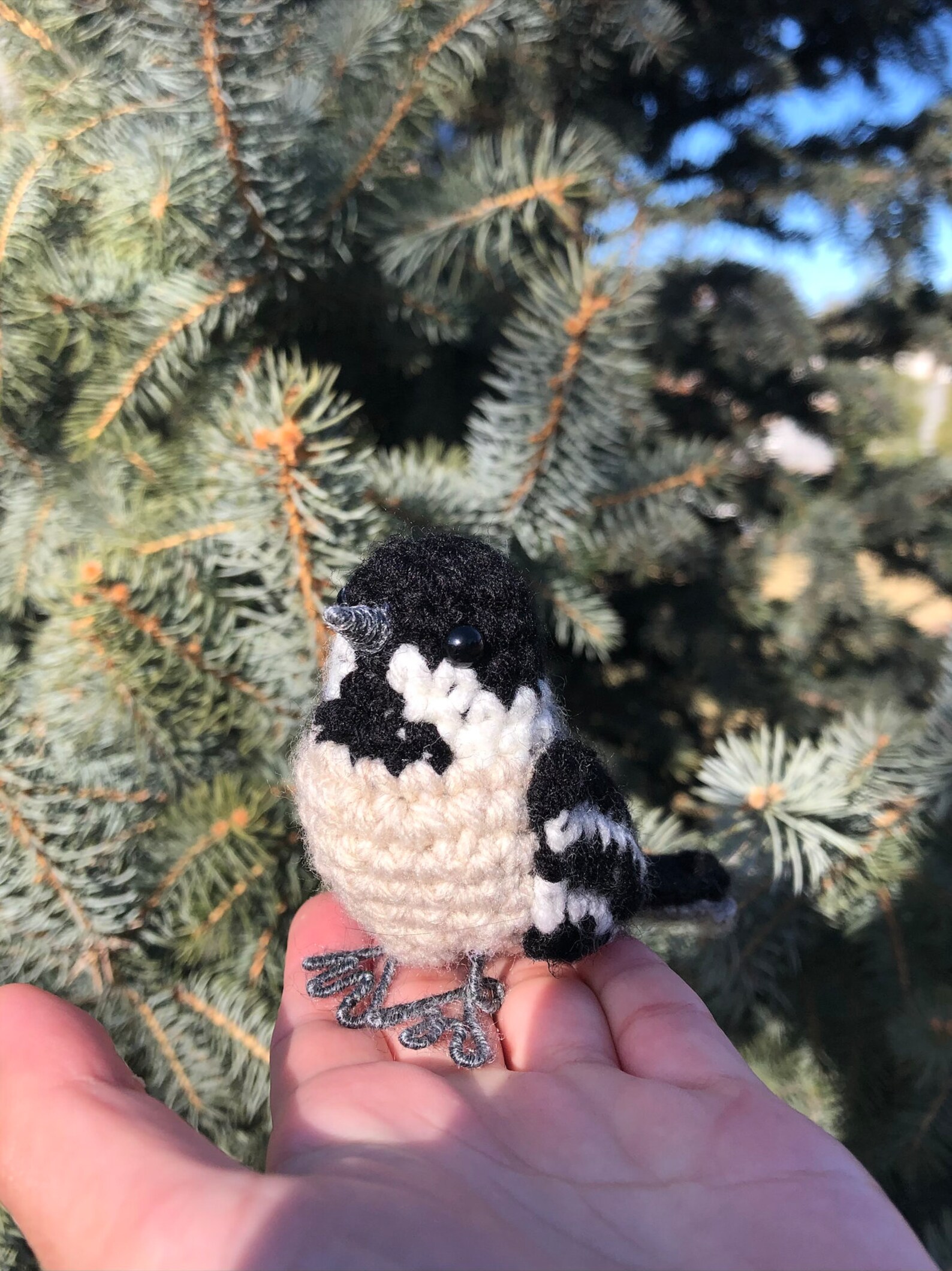 Little Chickadee Written Crochet Pattern | Realistic Bird Crochet ...
