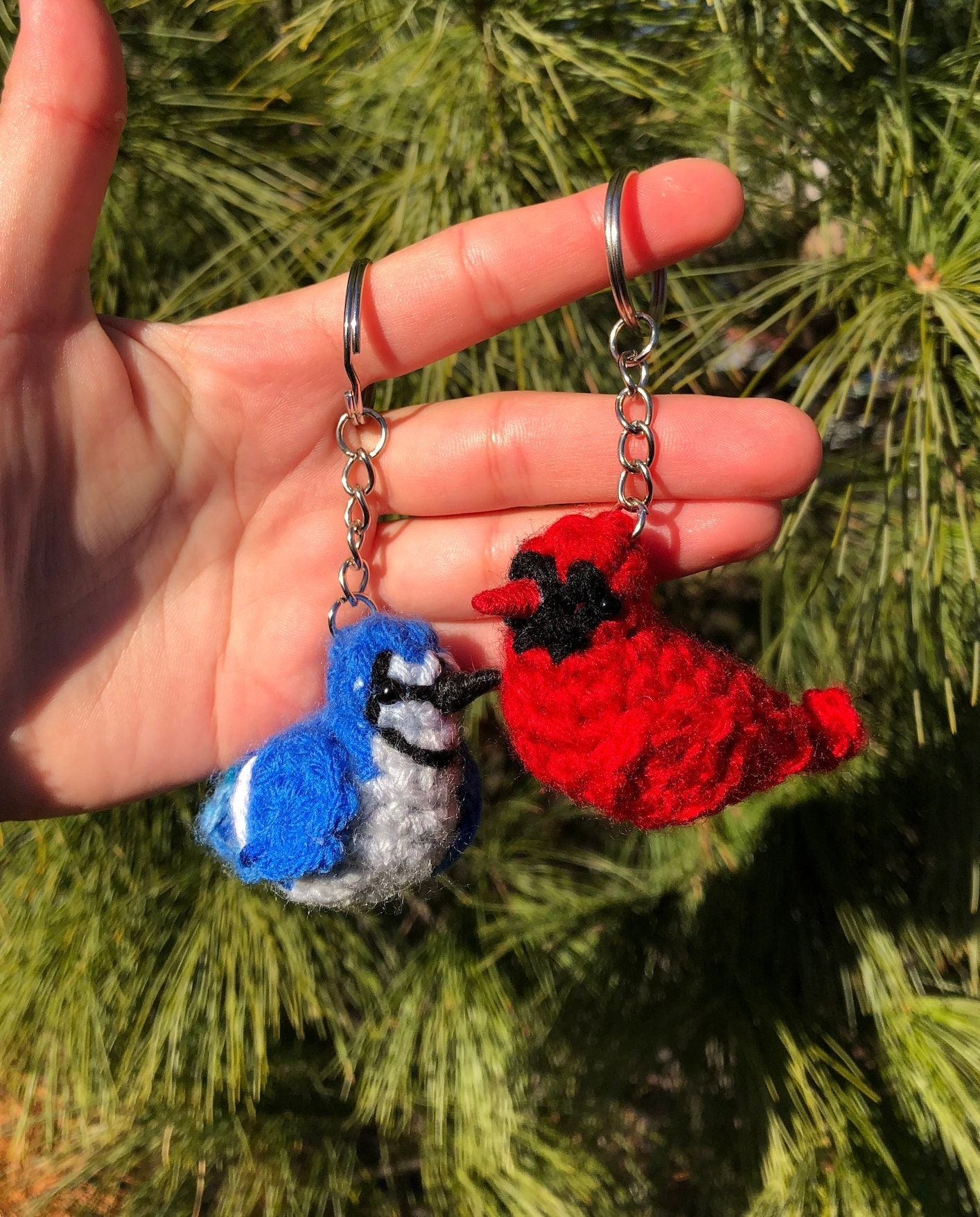 Cardinal Keychains 