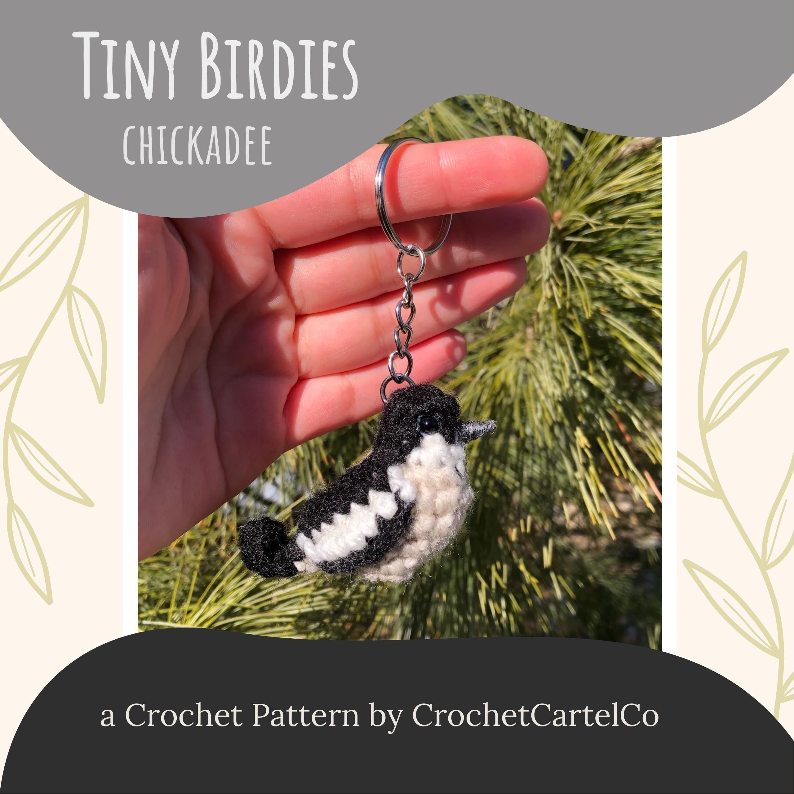 Tiny Birdies Crochet Chickadee Written Crochet Pattern | Garden Birds ...
