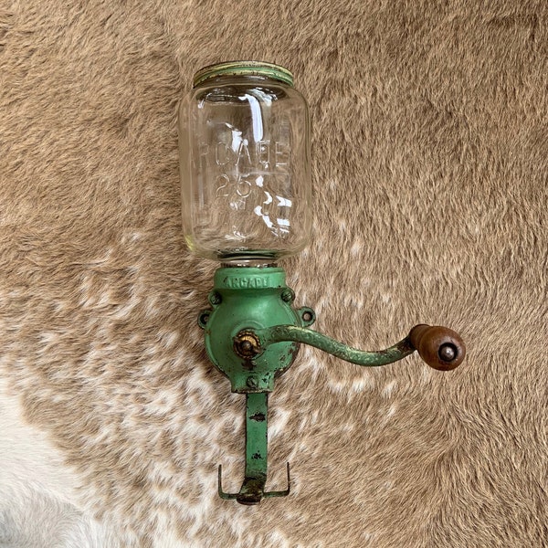 Antique Coffee Grinder Etsy