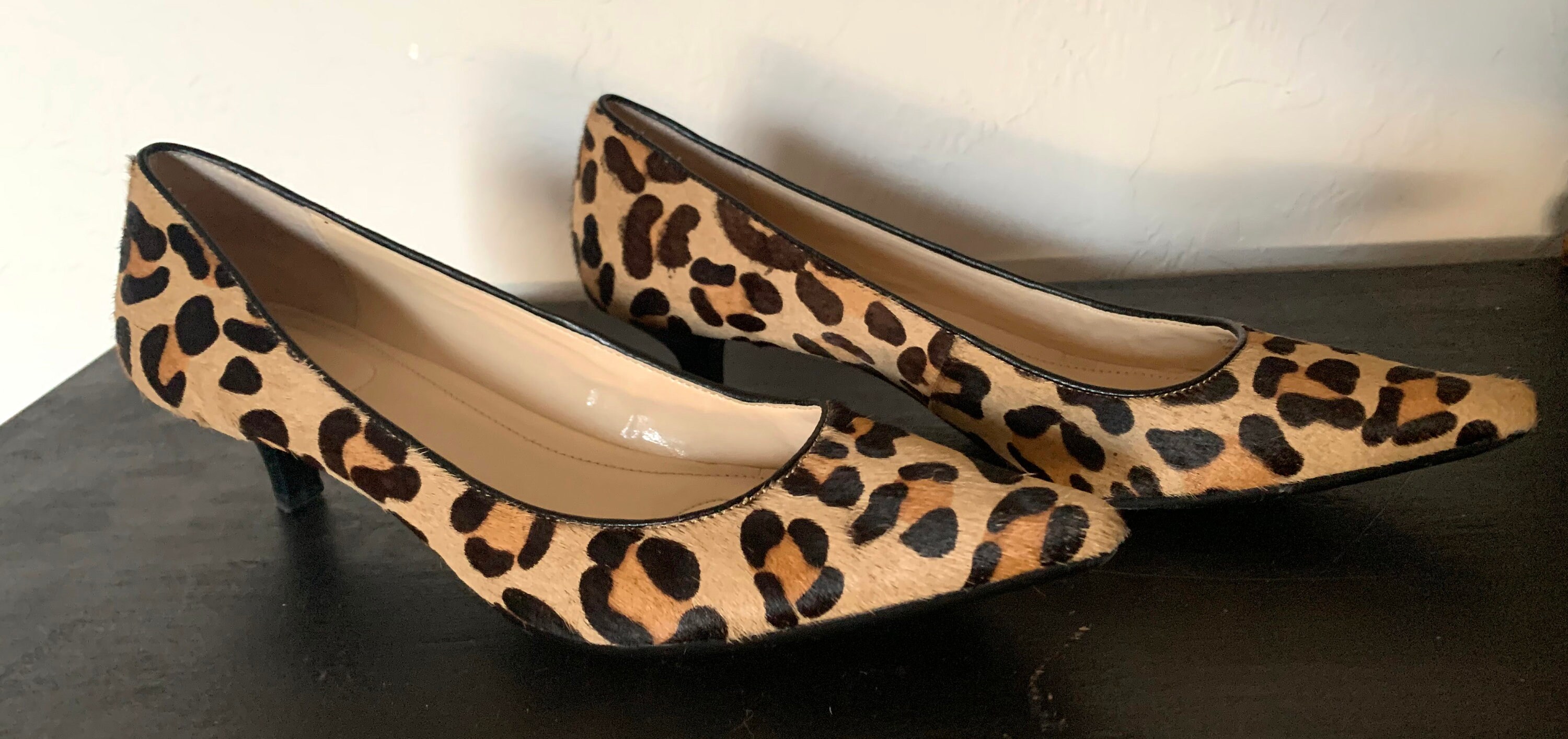 DESIGNER Vintage Calvin Klein Women's Leopard Print Cow Etsy