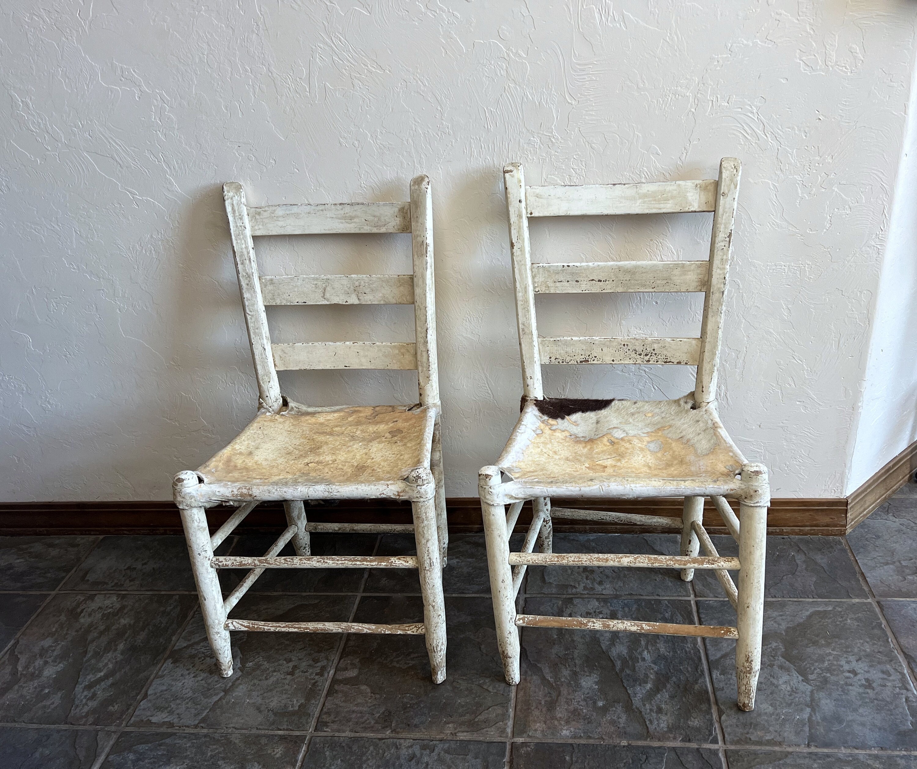Antique White Chair Etsy