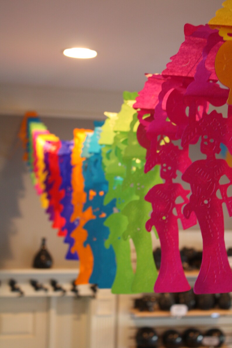 Papel Picado Catrina Banner Etsy Papel Picado Catrina Banner Etsy