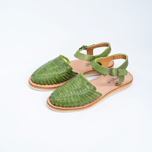 huaraches womens green