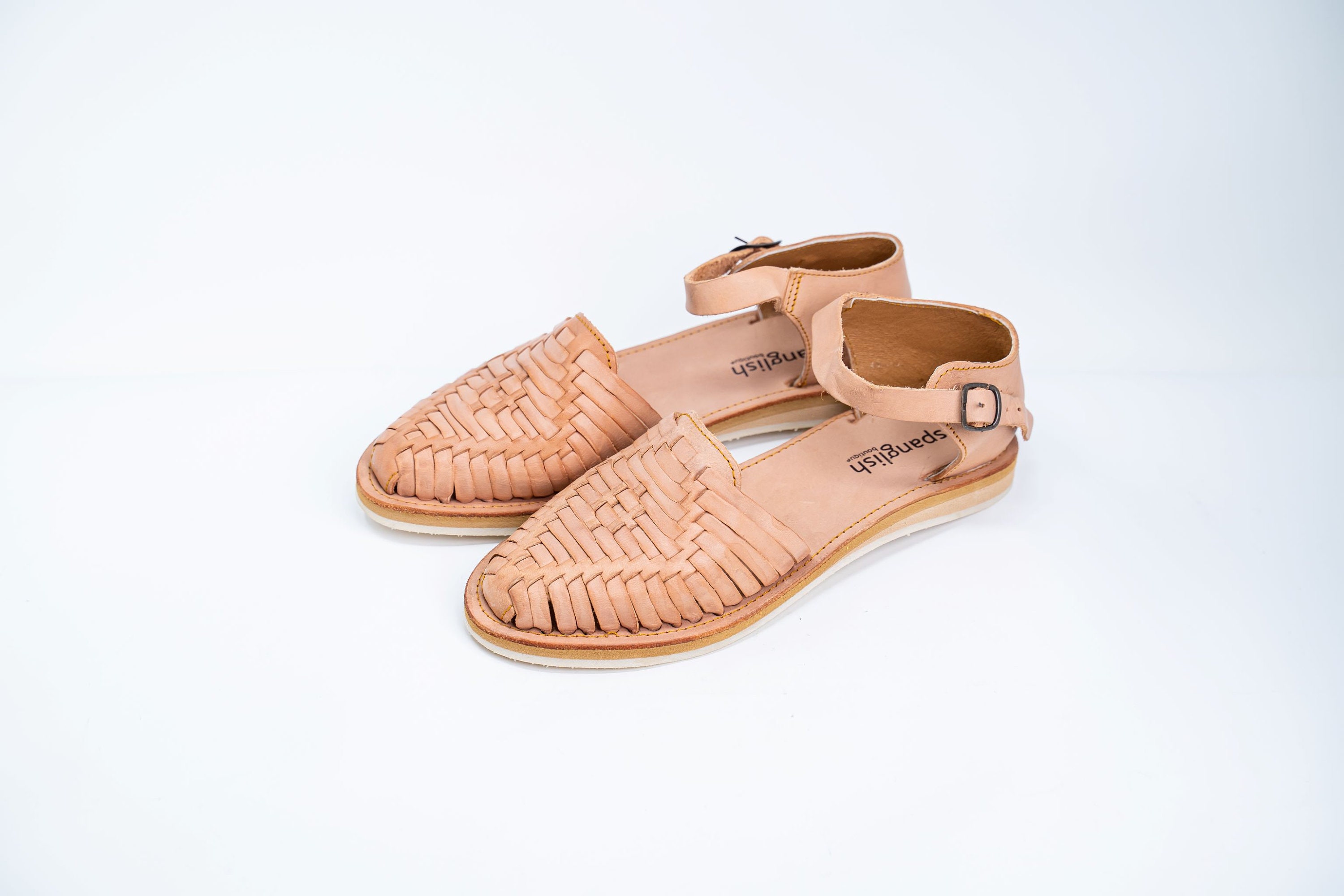 T strap huarache sandals sale
