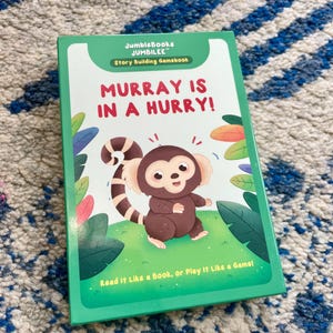 JumbleBooks Jumbilee™ - Murray tiene prisa: libro de juegos interactivo, educativo y divertido para niños