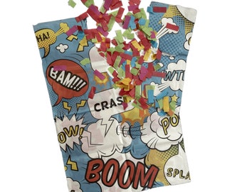 FettiWrap™ Stuffed Confetti Wrapping Paper