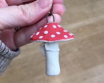 Mushroom Ornament