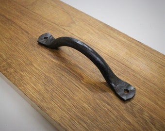 Hand Forged Drawer Handle - Bent Drawer Handles