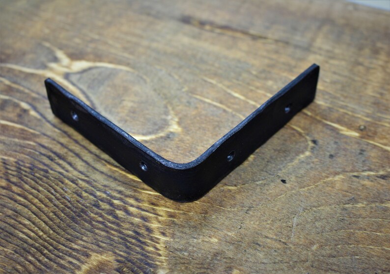Set of 4 Hand Rustic Corner Braces 4 X 4 Etsy