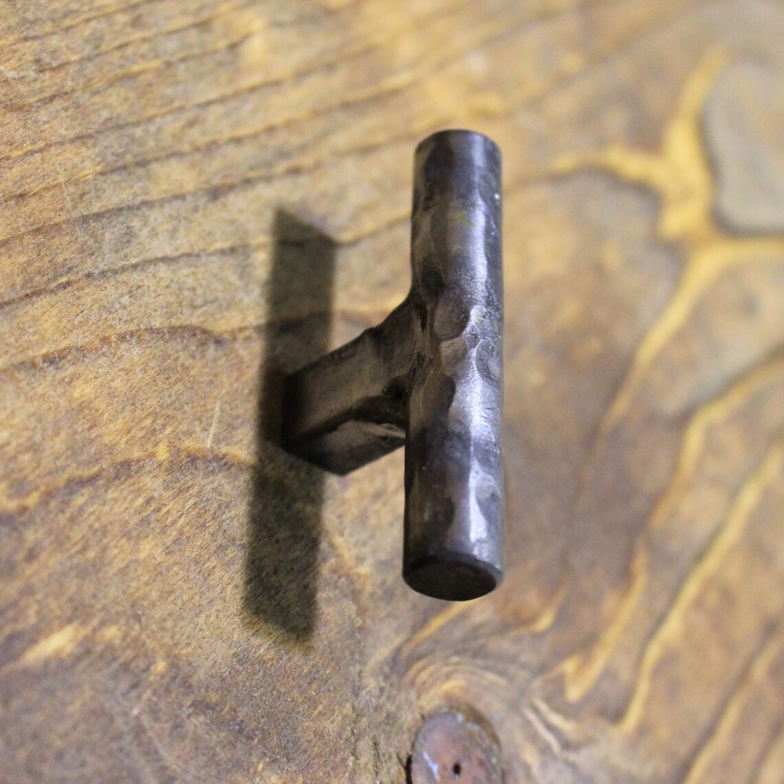 Round Tee Knob Hand Rustic and Drawer Etsy