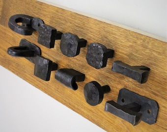 Hand Forged Rustic Cabinet and Drawer Knobs - Individual