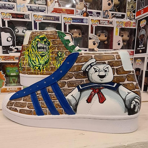 Custom Adidas Pro Model Ghostbusters Design