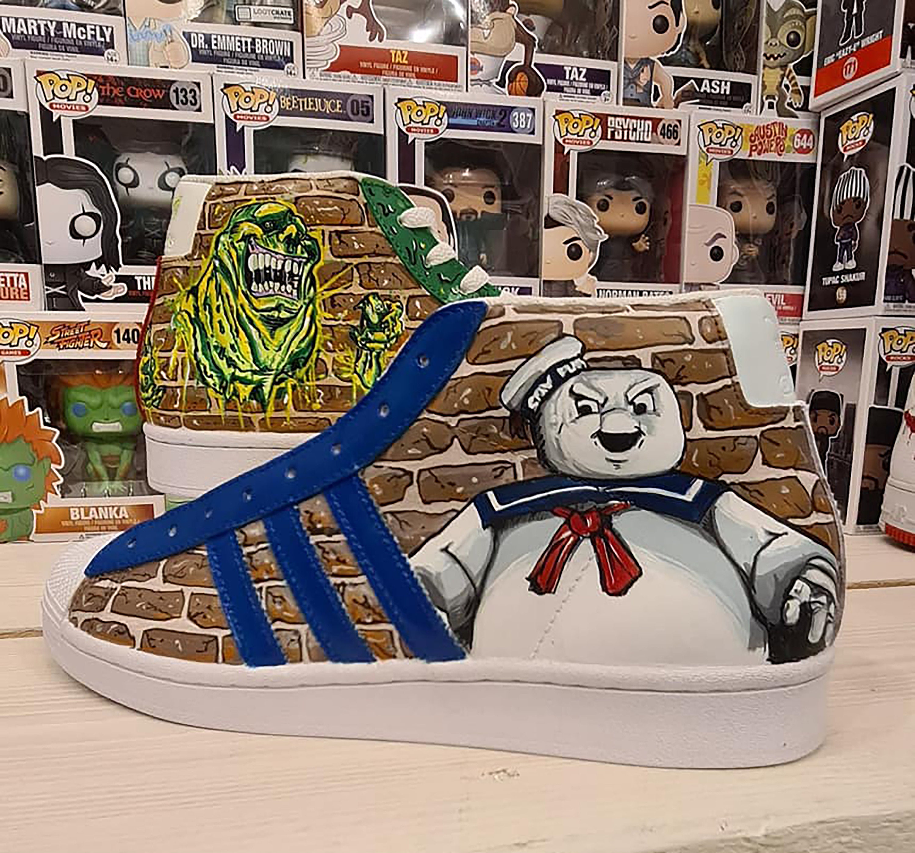 Adidas Superstar Custom Strip - Double G Customs - Custom Sneakers