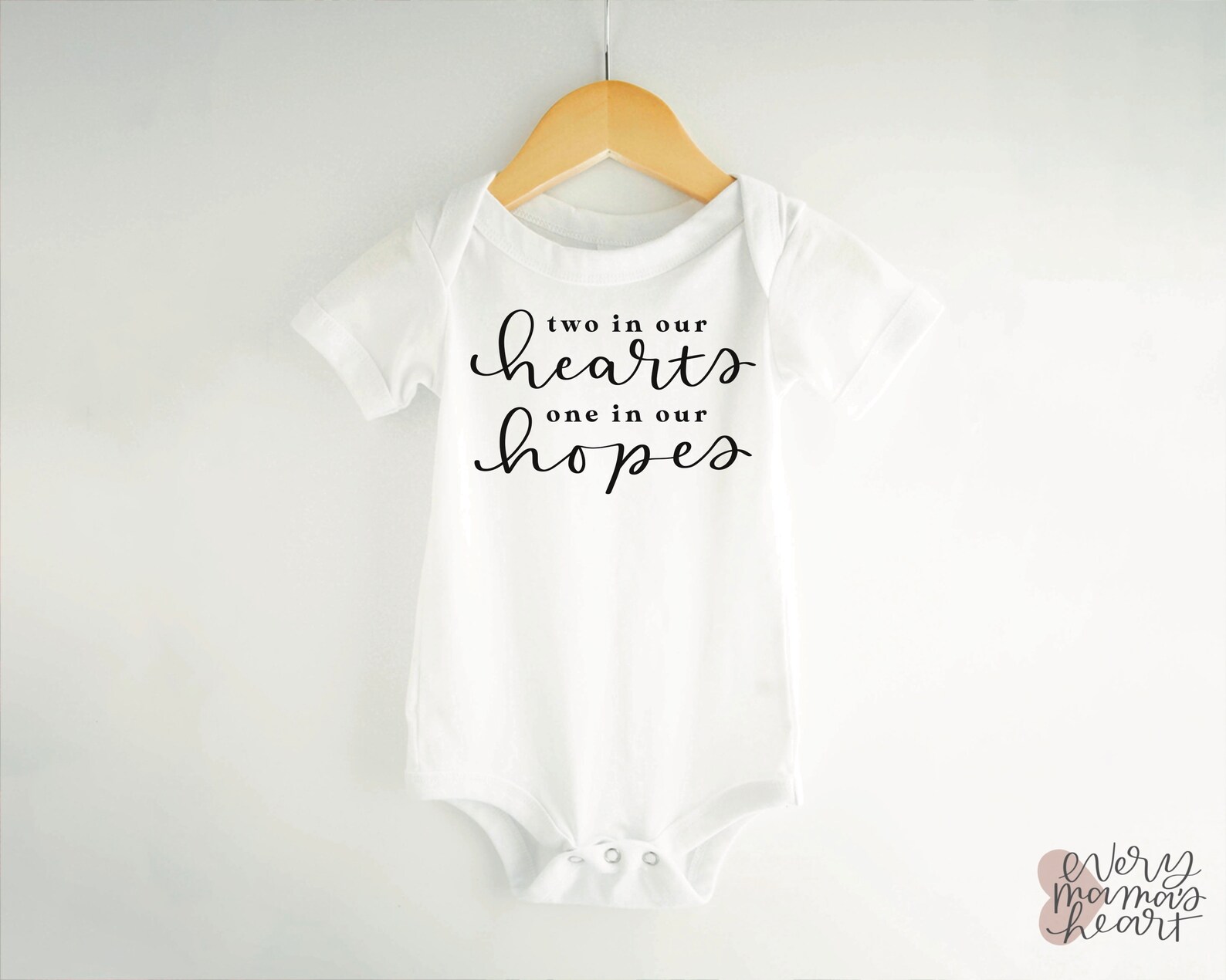 Pregnancy After Miscarriage Announcement Custom Baby Onesie Etsy