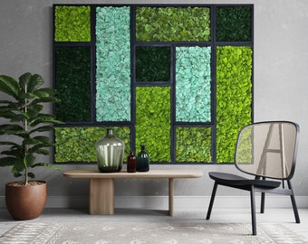 40+ Sizes of Lush Moss Wall Art Hanging Garden