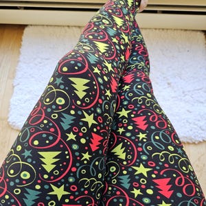 Christmas Leggings, Women&#39;s Ultra Soft Festive Leggings, Assorted Holiday And Winter Patterns, Athletic Leggings, Holiday Gifts For Her