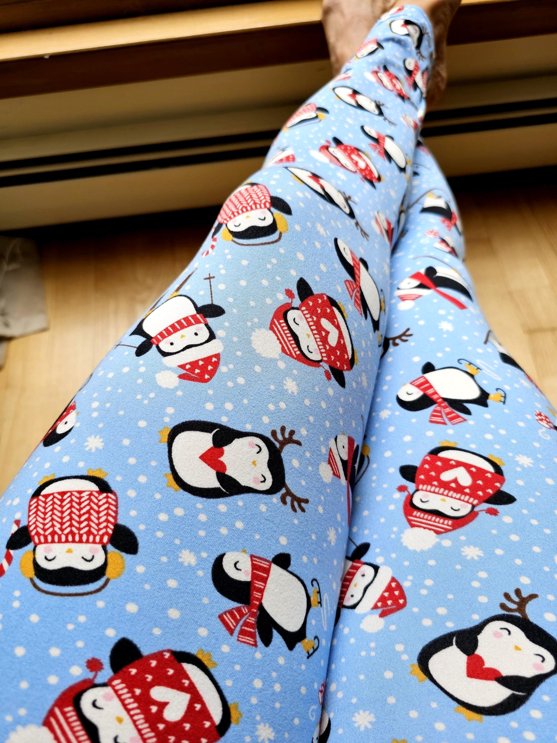 Weihnachten Leggings Damen Weihnachtsstrumpfhose We Produktbild-Vorschau 6