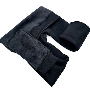 Women&#39;s Fleece Lined Insulated Thick Comfy Black Leggings Soft Winter Leggings High Waist Cold Weather Snow Pants Warm Stretchy Gift For Her