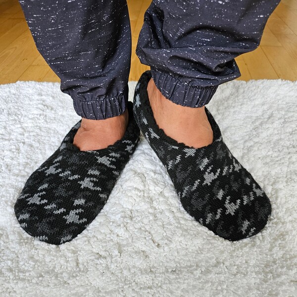 mens insulated slippers