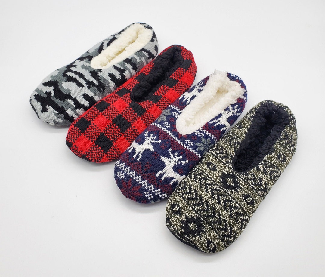 mens insulated slippers
