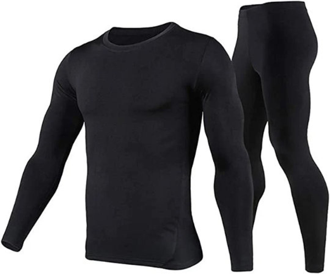 Ultra Soft Men's Brushed Base Layer Thermal Set, Thermal Underwear for ...