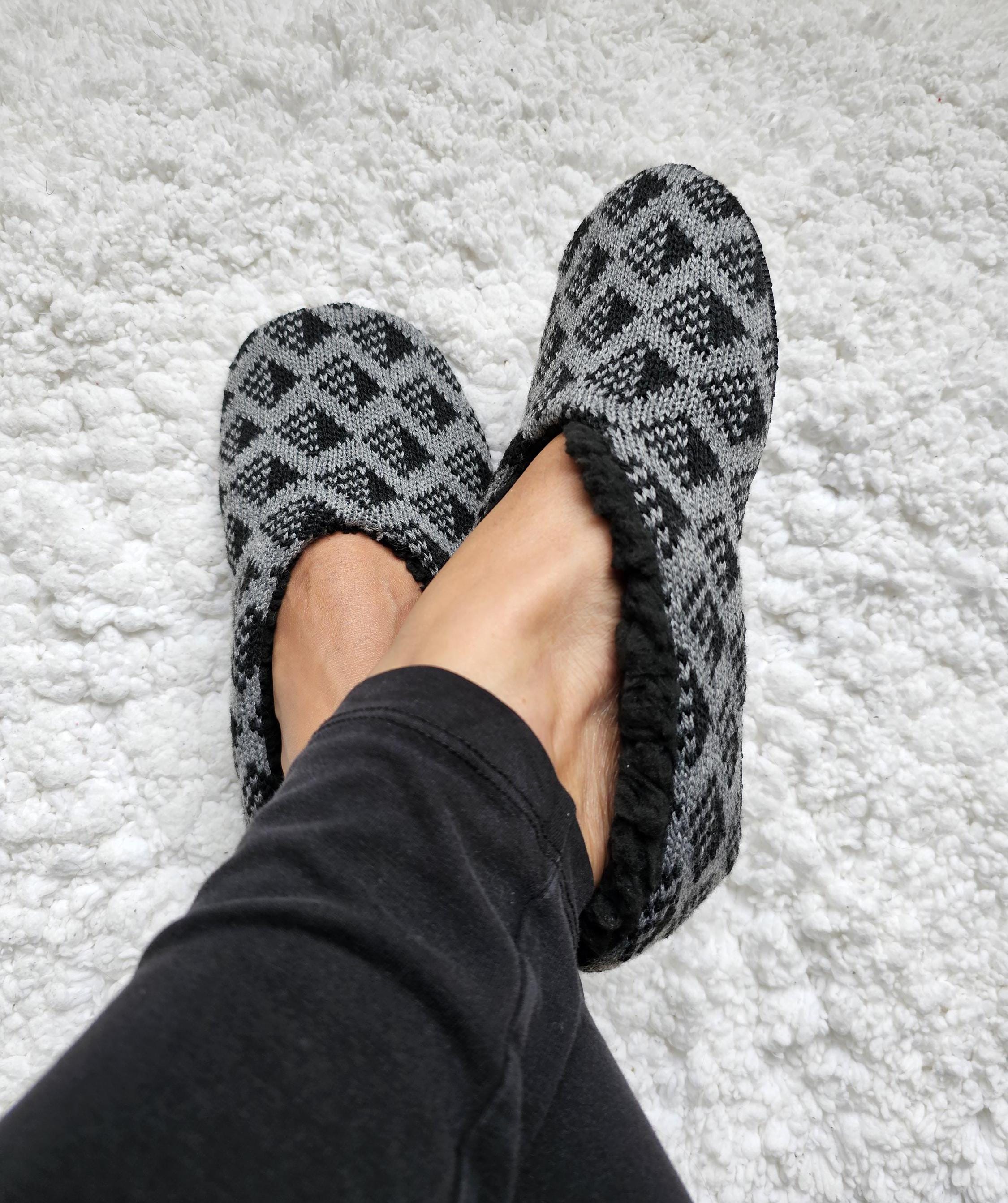 Women's Soft Comfy House Slippers, Indoor Slipper Socks, Non Skid House Shoes, Soft Sole Booties, Gift For Mom, Gift For Her, Holiday Gift