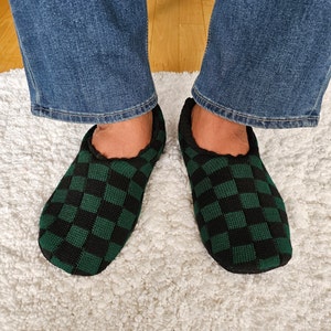 Soft Comfy Indoor Slippers For Men, Warm Slipper Socks, Faux Fur Insulated House Shoes, Non Slip Soft Sole House Slippers, Gift for Men