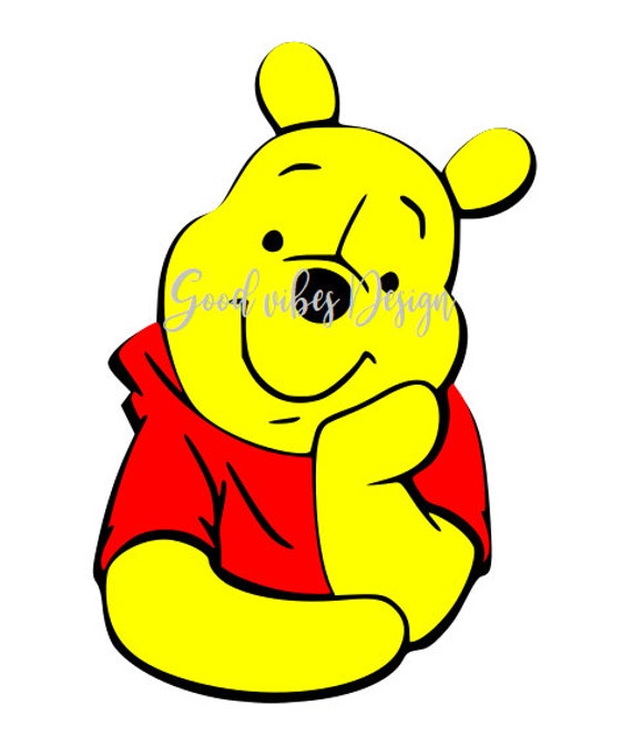 Winnie the pooh svg file | Etsy