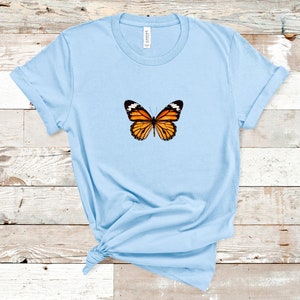 Butterfly Shirt, Papillion, Aesthetic, Buttery Fly Tshirt, Boho ...
