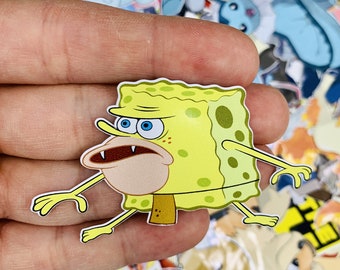 Spongebob Meme Caveman Blurry
