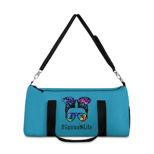Gymnastic, Gymnast Life, Blue Duffel Bag