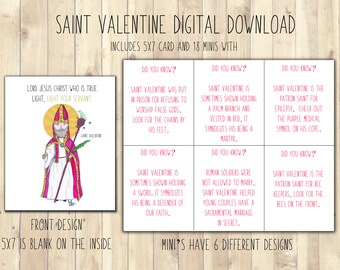 Saint Valentine Digital Download Bundle