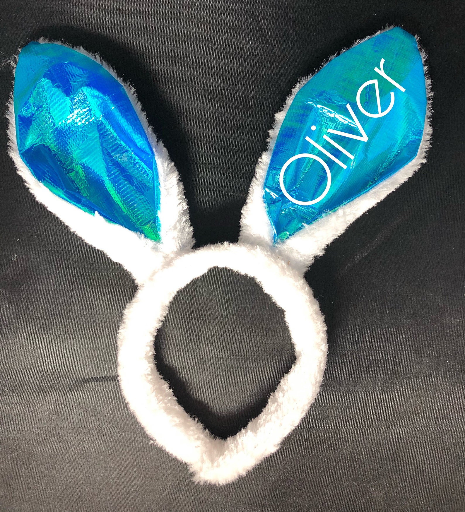 Kids custom personalized bunny ears perfect for Easter Easter Etsy