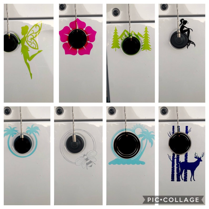 Jeep antenna decals Mermaids Hunting Bigfoot stars beach Etsy