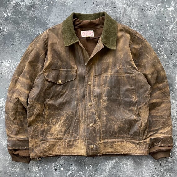 Vintage Filson Tin Cloth Jacket Style 
