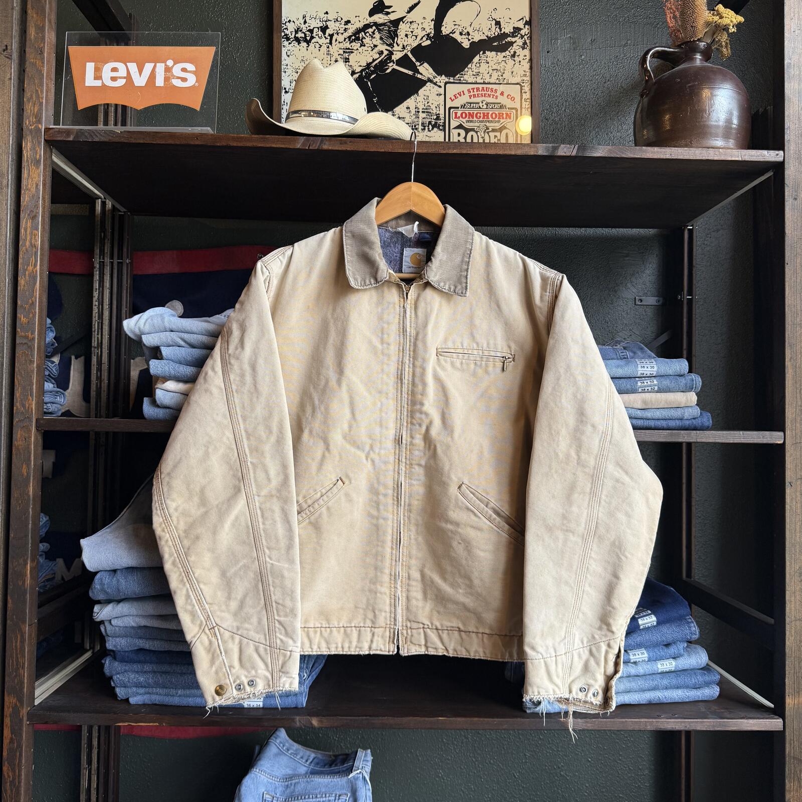 80s Carhartt Detroit Jacket - Etsy