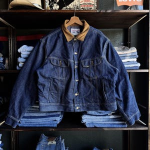 Lee Denim Jacket Size 50 - Etsy